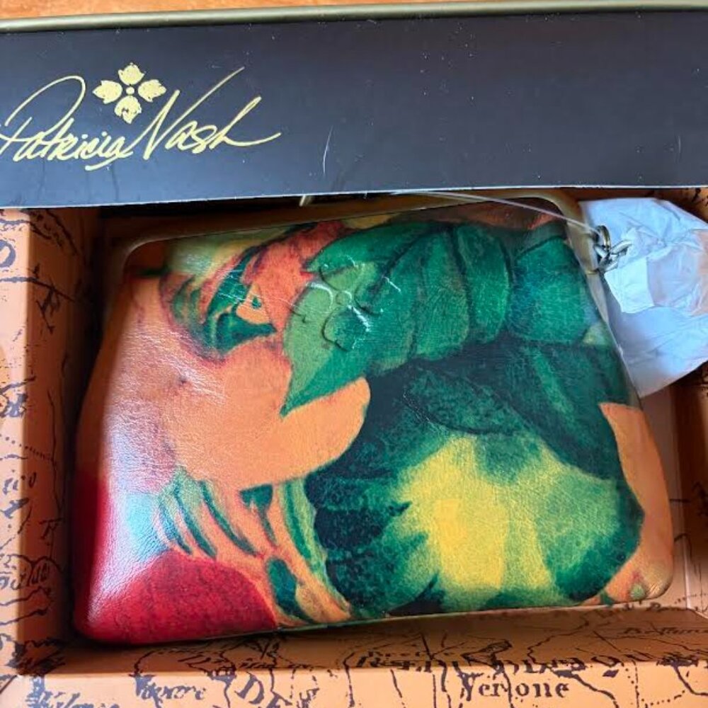 Patricia Nash Floral Coin Purse
